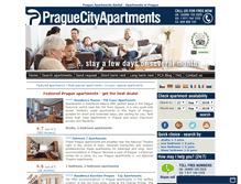Tablet Screenshot of prague-city-apartments.cz